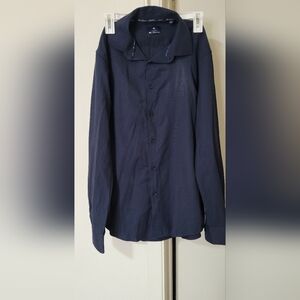 Ben Sherman black long sleeves men's button down shirt size M